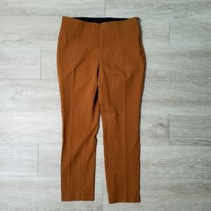 a new day slim fit ankle pant stretch size 6 burnt orange casual Fall